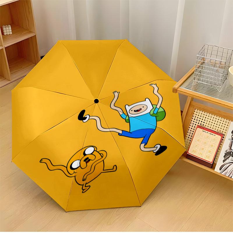 Adventure Time Printed Umbrella Lightweight for Travel Camping and Leisure a Musthave for Family Holidays and Birthday Gifts