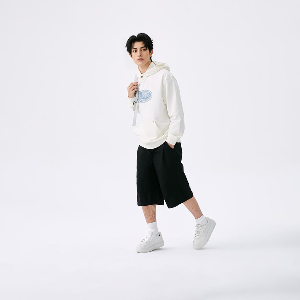 MLB Monogram Vintage Sports Casual Printed Fashion Simple Loose Comfortable Long Sleeve Hoodie Unisex Hoodies Cream 3AHDM0551-50CRS
