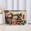 Floral Print Travel Makeup Organizer Large Capacity Toiletry Case Durable Cosmetic Bag  Bridesmaid