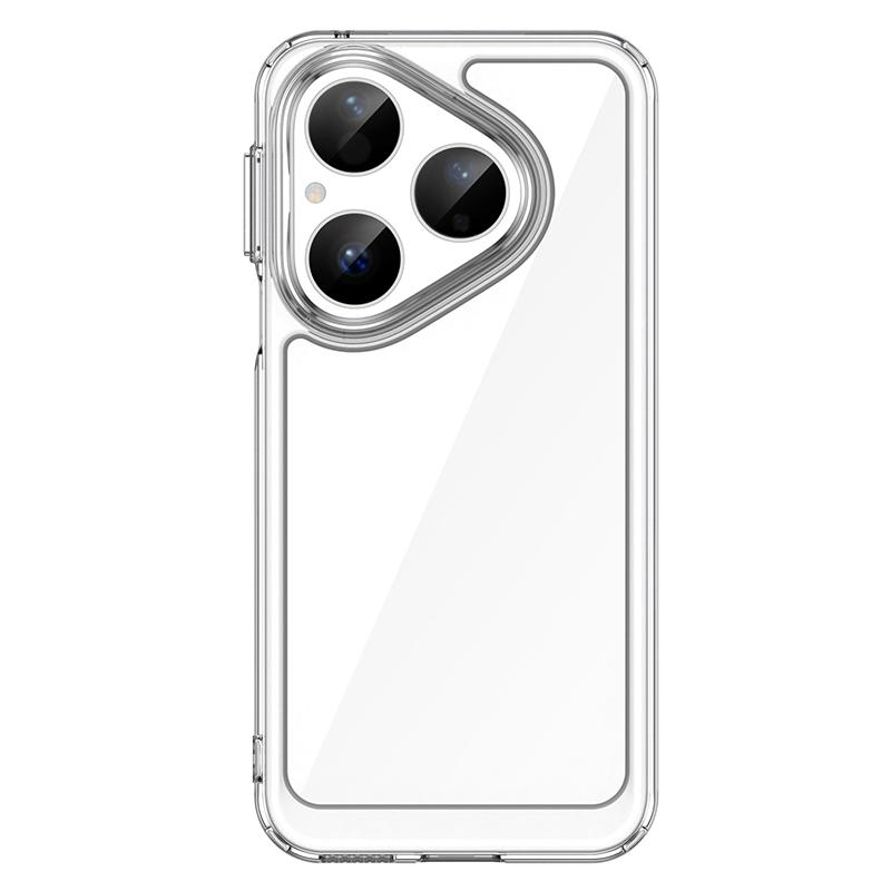 For Huawei Pura 80 Case Huawei Pura 80 Pro+ Pura 80 Ultra Cover Bumper Shockproof Clear PC + Silicone Protective Phone Cover