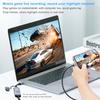 USB 3.0 Video Capture Card 4K HDTV To USB/Type-C Game Grabber Record Video Audio Recording for Switch Xbox PS4/5 Live Broadcast