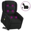 Lift-Up Massage Chair, Electric, Reclining, Black