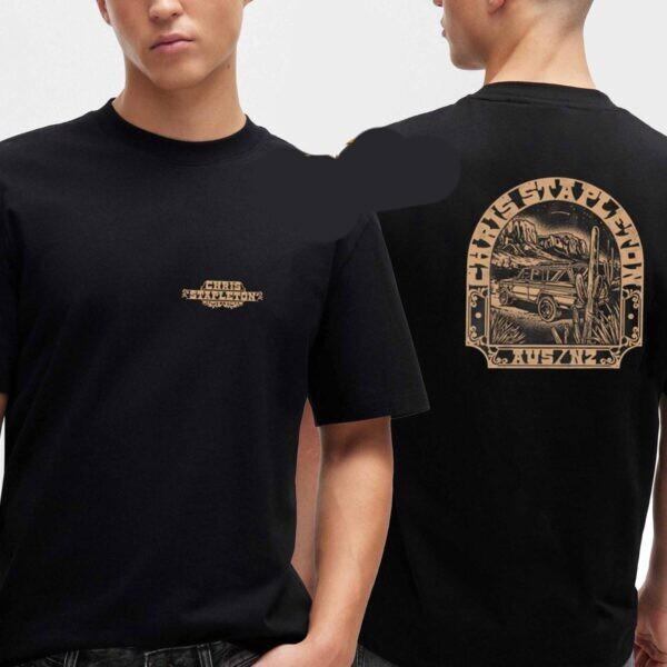 Chris Stapleton All American Road Show 2026 Australia New Zealand 2 Sided TShirt XL