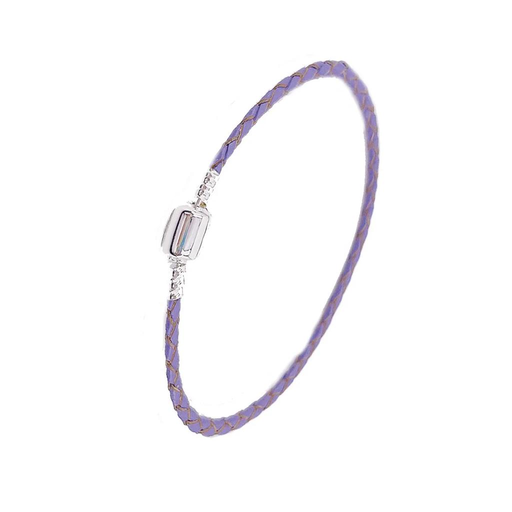 Leather 3mm Rope Light Luxury Bracelet Basic Chain Fit DIY Popular Jewelry