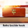 Starožitný Hák Závěs 2ks Retro Starožitný Box Spouštěcí Západka Zámek Vintage Styl Mini Hasp Závěs S Montážními Šrouby Pro Šperkovnici