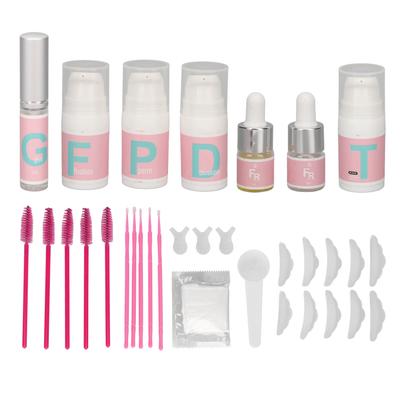 2 In 1 Lash Brow Lift Tint Kit Professional Complete Mild Lash Eyelash Dye Lift Kit 37ml Liquid