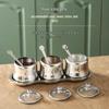 Jihang 304 Stainless Steel Spice Jar Set