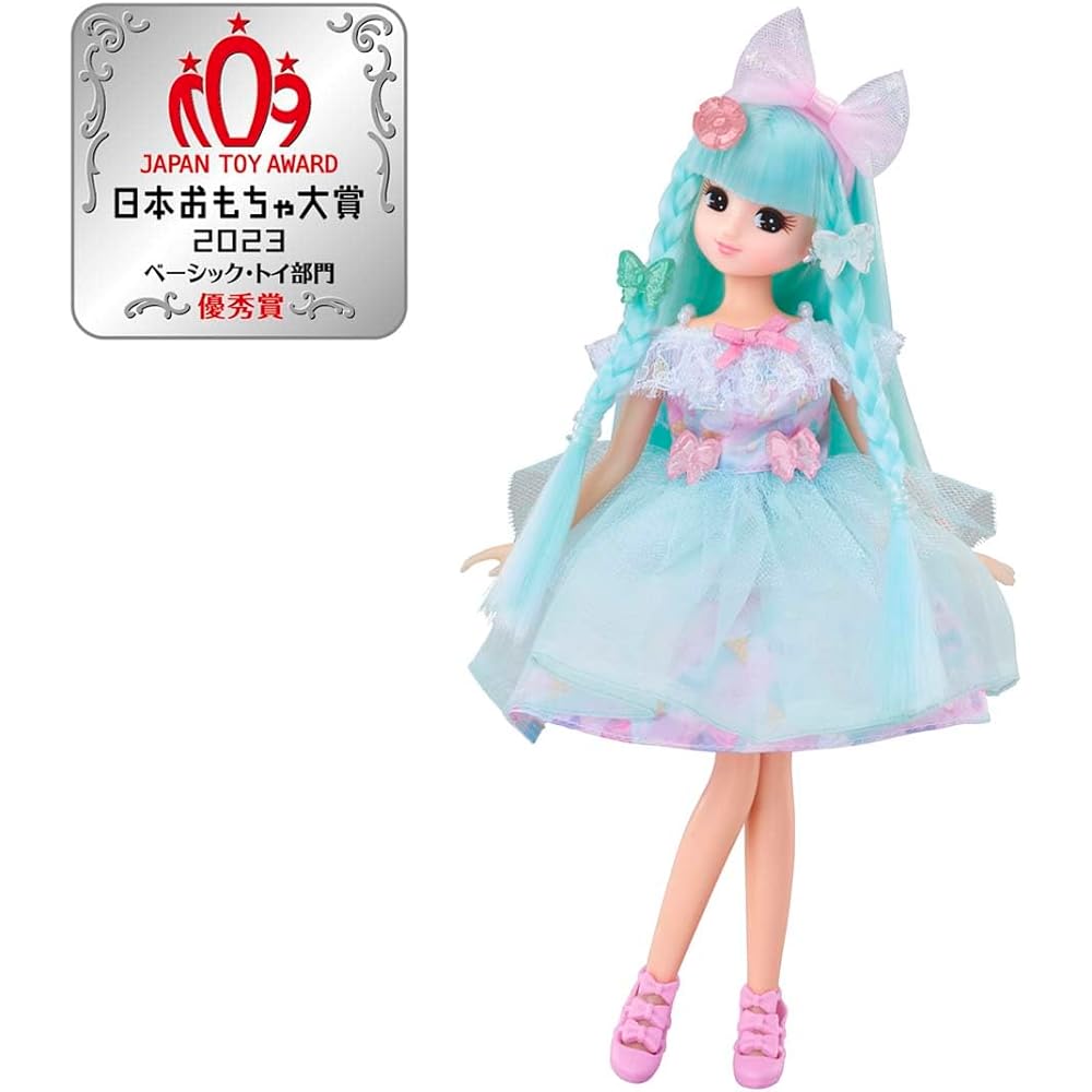 Takara Tomy Licca-chan Doll Color Change Gelato Outfit Toy for Pretend Play Ages 3 and Up