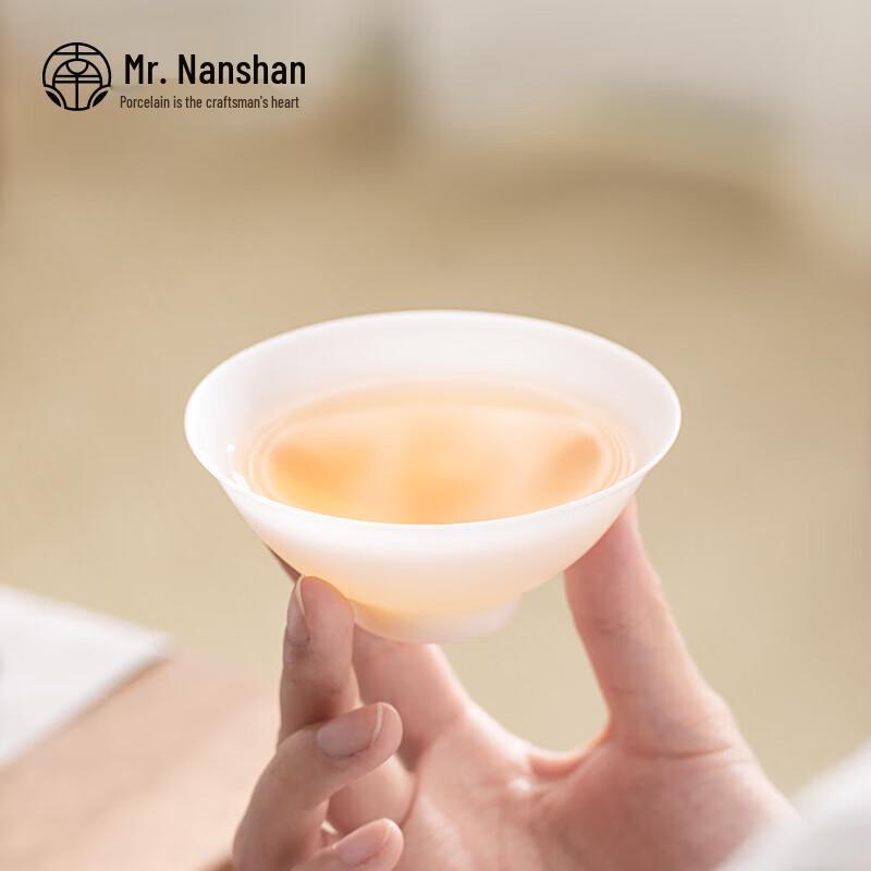 Nanshan Kung Fu Ice Jade Porcelain Douli Master Tea Cup