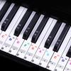 37/49/54/61/88 Tasten Elektronisches Klavier Musik Tastatur Transparenter PVC Aufkleber Dekor