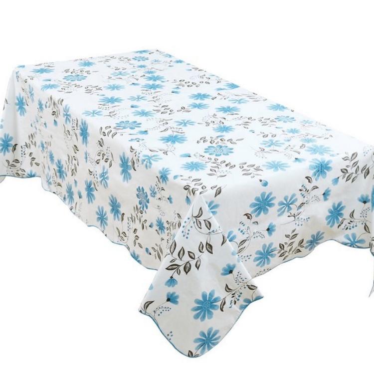 Table Cloth Oil-Proof Peva Multi-Color Round Table Cloth Tea Table Cloth Cushion Cloth Table Cloth
