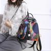 Women's Waterproof Oxford Backpack, Fashion Camouflage Multifunctional 3-in-1 Travel & School Bag, Single Shoulder Crossbody Daypack