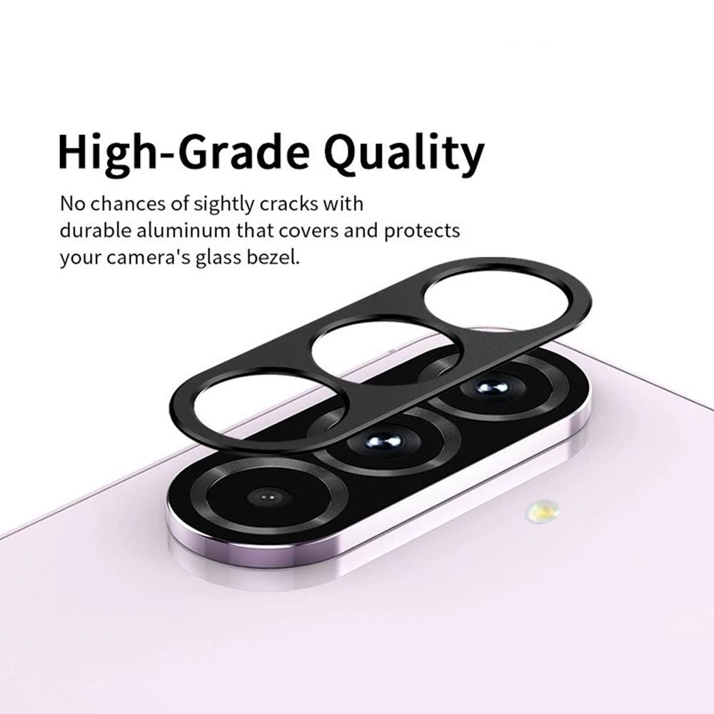 WANLONFENG LHJ Serie Für Samsung Galaxy A56 5G Metall Kameraobjektivschutz Integrierte Objektivfolie