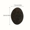 Natural Pumice Stone for Exfoliation - Unscented,Foot & Hand Foot File, Remover for Smooth Feet and Hands, Ideal for Home Use