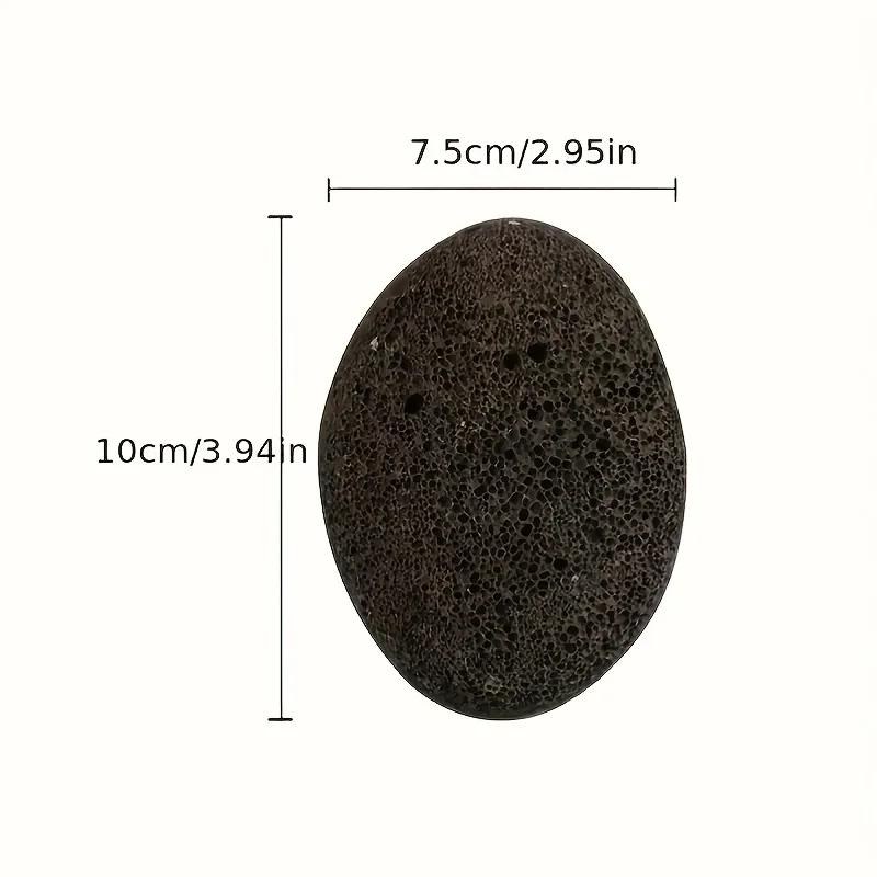 Natural Pumice Stone for Exfoliation - Unscented,Foot & Hand Foot File, Remover for Smooth Feet and Hands, Ideal for Home Use