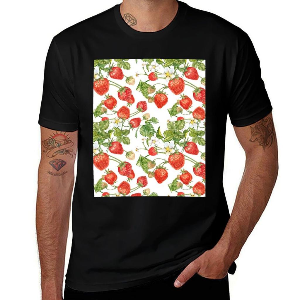 Strawberry T-Shirt Running T-Shirt