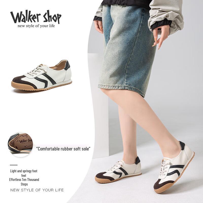 Walker Shop Aokaso Women s Retro Casual Sneakers V151138 36