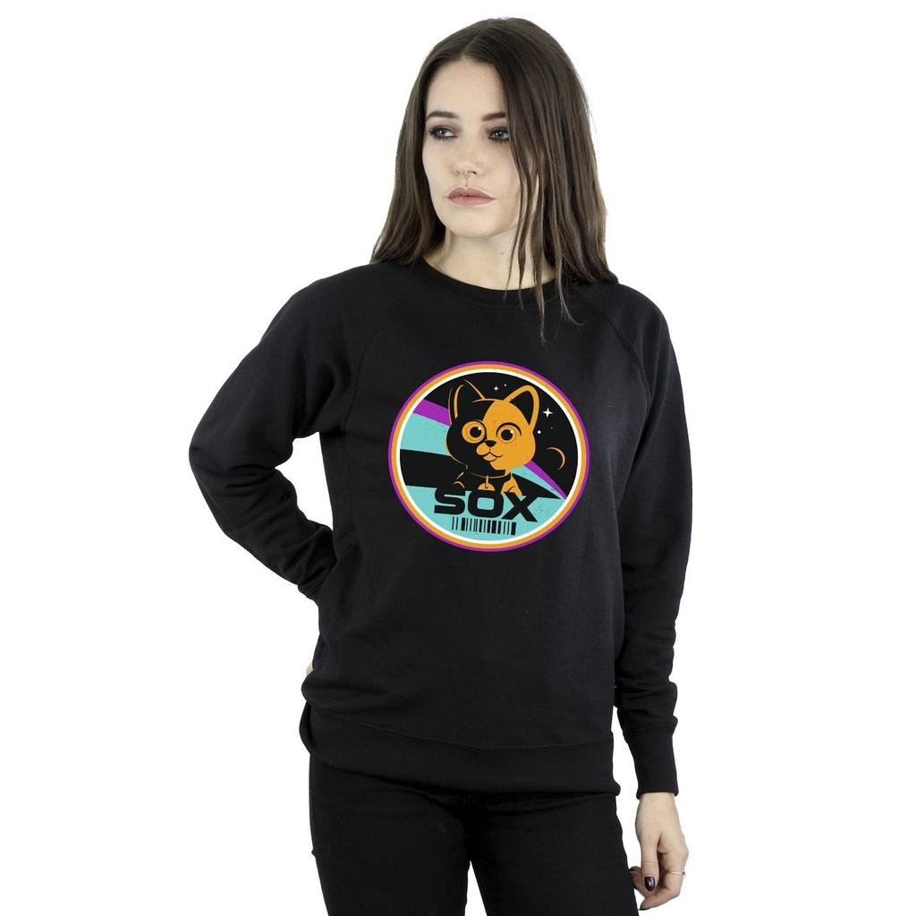 Disney Womens/Ladies Lightyear Sox Circle Sweatshirt