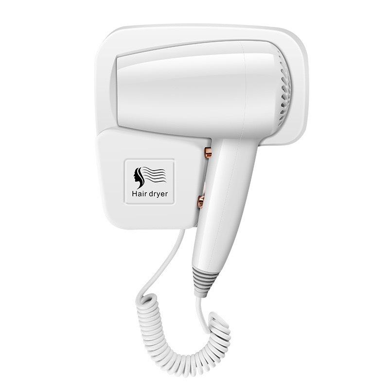 New Hotel Wall Mounted Non Punching Hair Dryer, Homestay Hotel Home Bathroom Overheat Protection Electric Hair Dryer