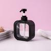 500ML Soap Dispenser Leak-Proof Transparent Large Capacity Travel Dispenser Bottle for Bathroom