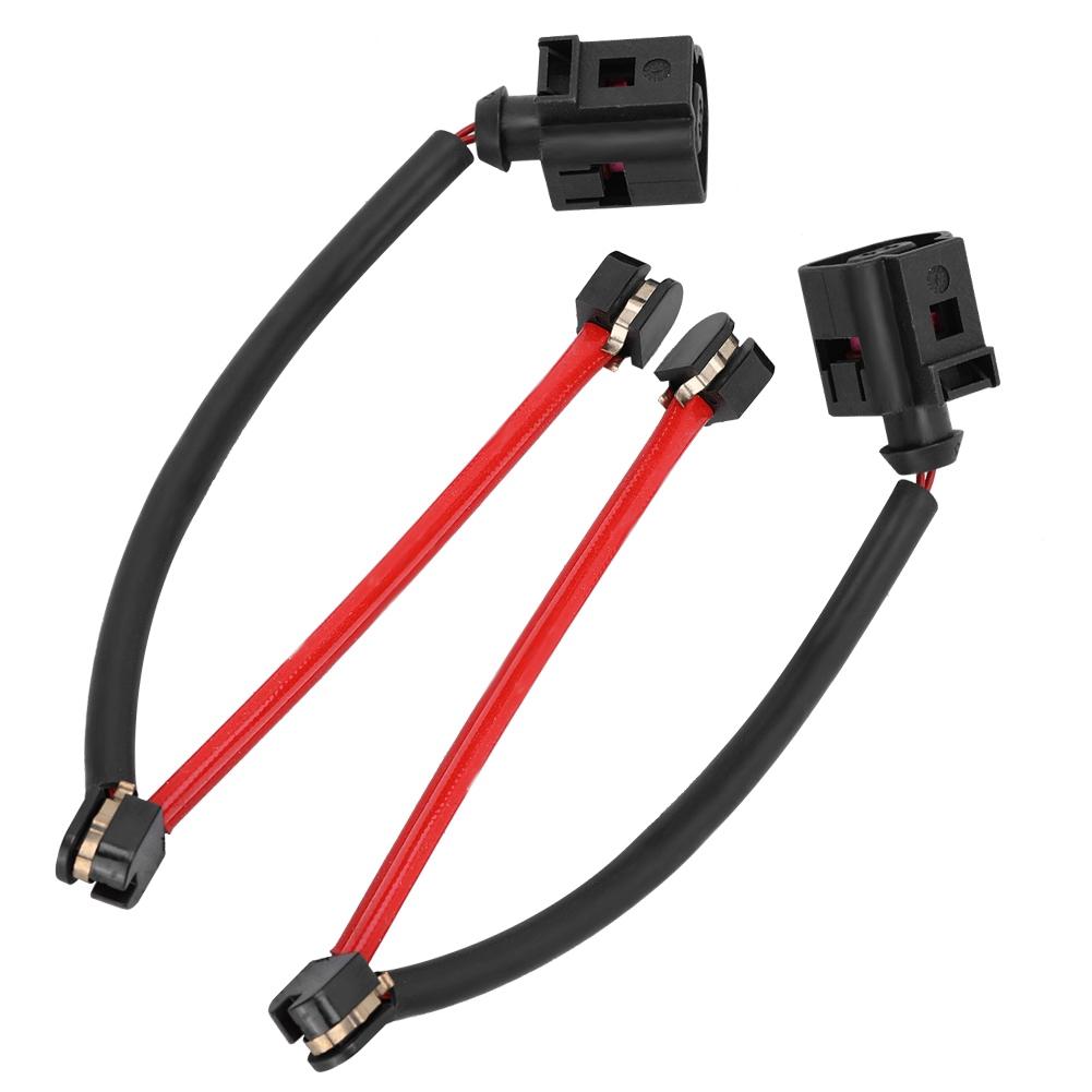

Tihebeyan 2Pcs Rr Brake Pad Wr Sensor, Brand new aftermarket 7L0907637C, stable performance, sy installation