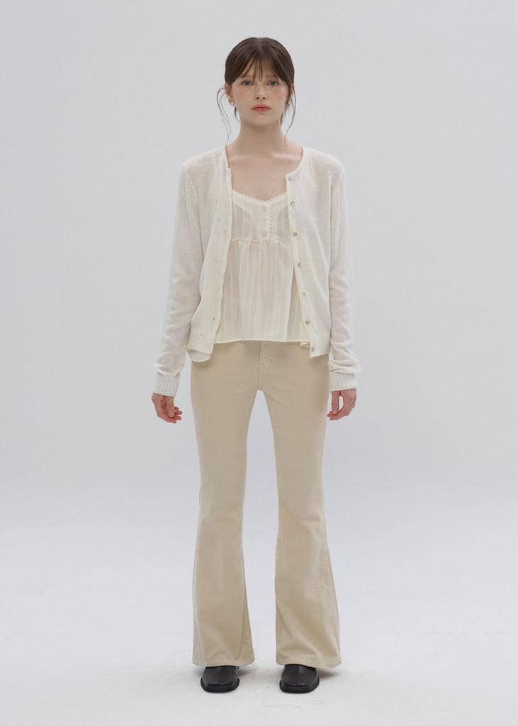 Beoteuneob Corduroy Bootcut Pants (2 Colors)