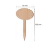 Plant Labels Wooden Plant Sign Tags Multi-Type Bamboo Garden Markers Bonsai Seed Potted Flower Vegetable Succulent Tool 5/50Pcs
