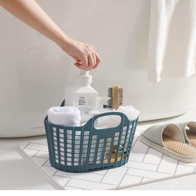 Foldable Laundry Hamper Portable Dirty Clothes Organizer Durable Laundry Basket For Home Bathroom