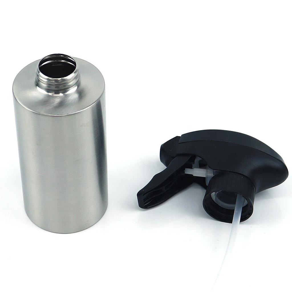 Oil Sprayer Refillable Bottle,Food-grade Stainless Steel Oil & Liquid Dispenser