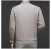 Men's Winter Half-High Collar Thick Mink Velvet Sweater