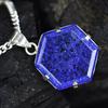 Natural Purple Tanzanite Fancy 70 Ct 925 CERTIFIED Sterling Silver Pendant Gems MY.PD-158-NS