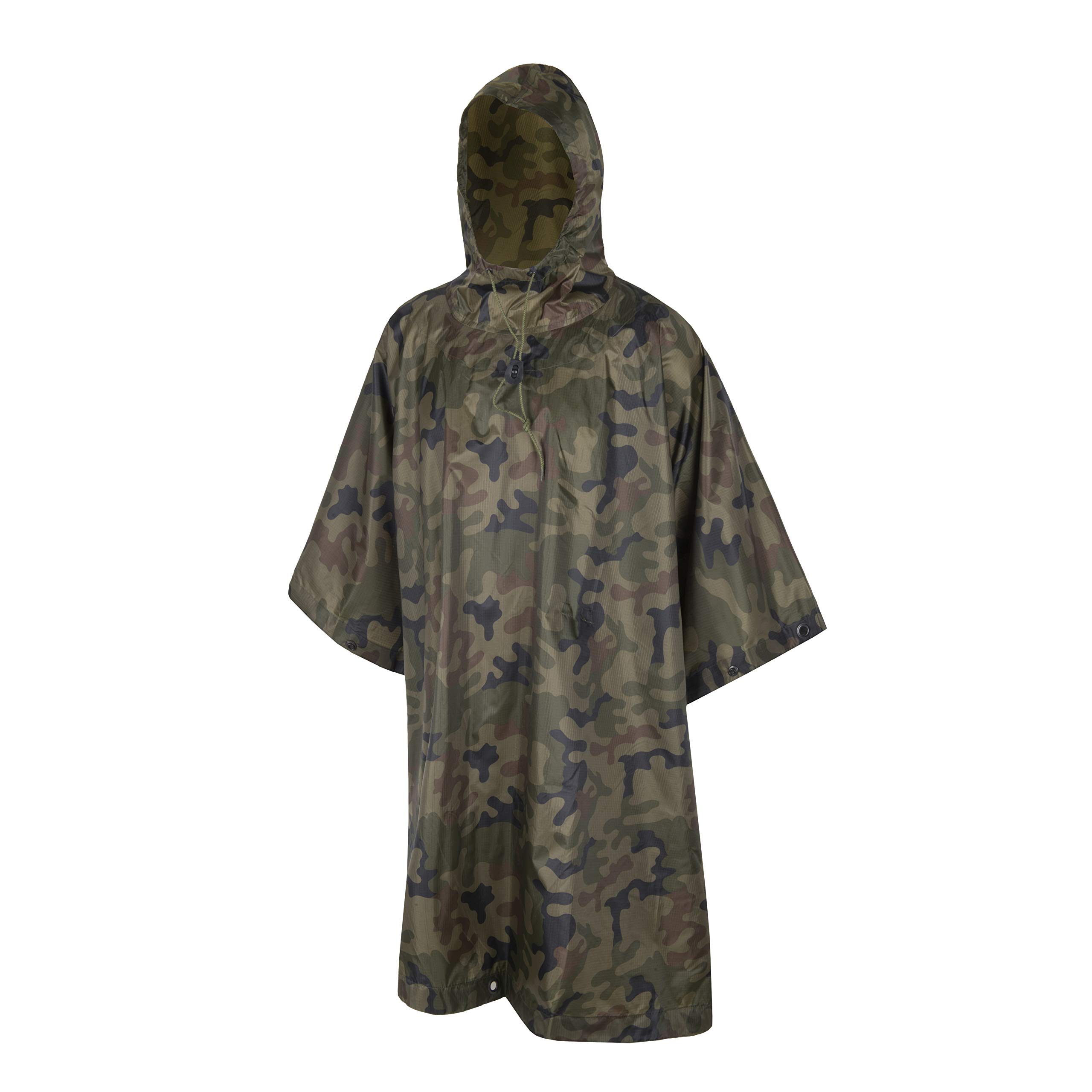 

PONCHO MODEL Poncho Military Model Camouflage Rain Poncho Raincoat Rainwear Military Poncho Tactical Outdoor Camping Mountaineering Survival Fishing