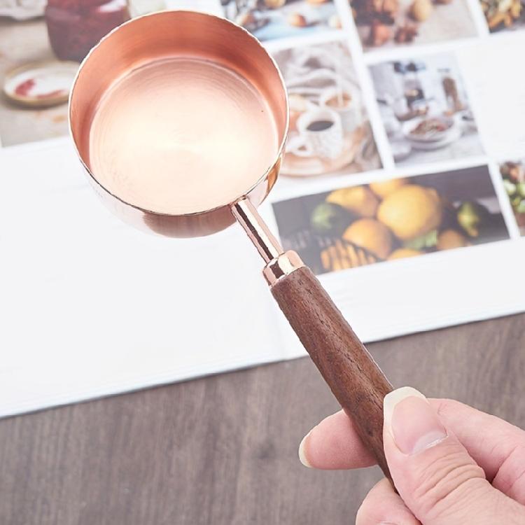 Metal Melting Spoon Wood Handle Melting Spoon for Seal Stamp Envelope Card Invitation Decoration and Art Craft Project