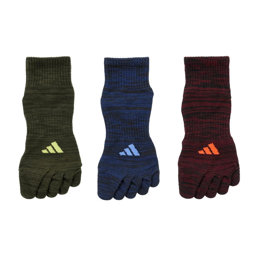 Fukusuke Socks with Logo on the 10x for and Jogging 5-Toe Sneaker-Length Instep, Reinforcement, 3-Pair Set, Sports, Running,