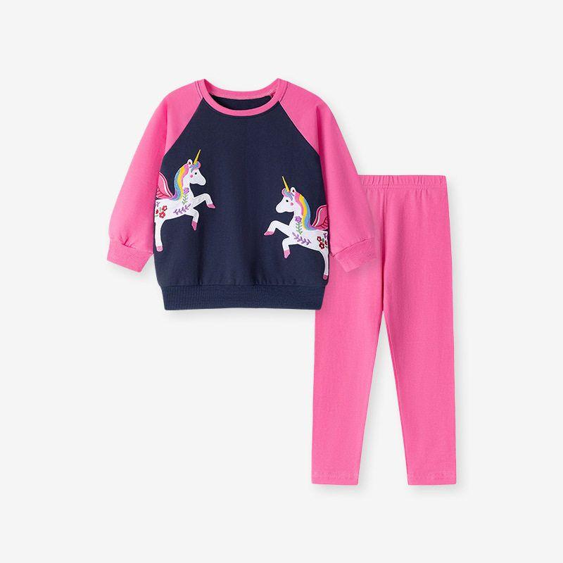Little Maven Factory Cross-Border Children's Clothing Autumn Cartoon Children's Suit European and American Style Children's Suit