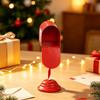 Christmas Mailbox Display Piece Freestanding Metal Holiday Porch Mailbox for Entryway Yard Shop Table Window Area, Home and