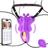 APP Control Butterfly Vibrator Panty Vibrators with 9 Vibration Modes Clitoris Stimulator Female Masturbation Sex Toy for Women