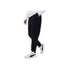 PUMA Solid Color Outdoor Casual Mid Waist Straight Leg Knit Sports Pants Men bottoms Black 674259-01