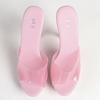 Women One Strap Heeled Slides, 13CM Thin High Heels, Sexy Open Toe Summer Fashion Party Sandals,Ladies Slip-on Mule Shoes