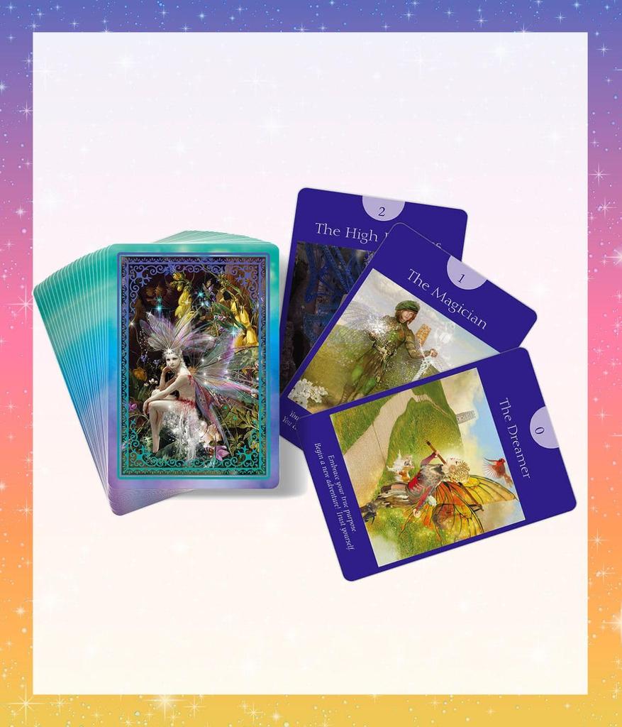 Fairy Tarot Card Valentine Single Japanese Explanation Included Fairy Oracle Card Fortune Telling [Japanese] (Radley Author) [Genuine Product]