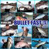 DUEL Hardcore Bullet Fast 140mm Zebra Glow Silver Long Casting Lure for Bluefish and Spanish Mackerel (S)