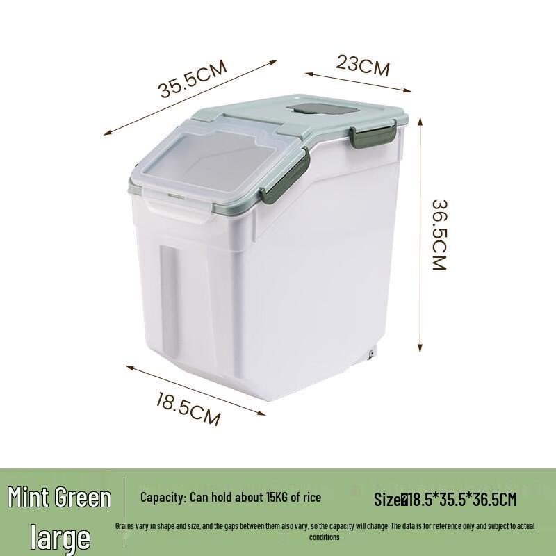 Tirona Food Grade Sealed Rice Storage Bin