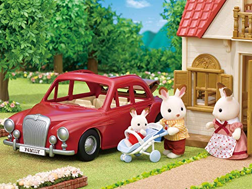 Sylvanian Families Vehicle [Fun Outing Family Car] V-05 ST Mark Certification For Ages 3 and Up Toy Dollhouse Sylvanian Families EPOCH