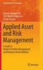 Buch Applied Asset and Risk Management : A Guide To Modern Portfolio Management and Behavior-Driven Markets