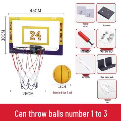Wandmontierter Basketballkorb ohne Bohren für den Innenbereich