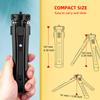 Zeadio Metal Camera Tripod Stand Compact Tabletop Tripod for Action Video LED and More Weight Heavy-Duty - Multi-Purpose Cameras, Gimbals, Cams,