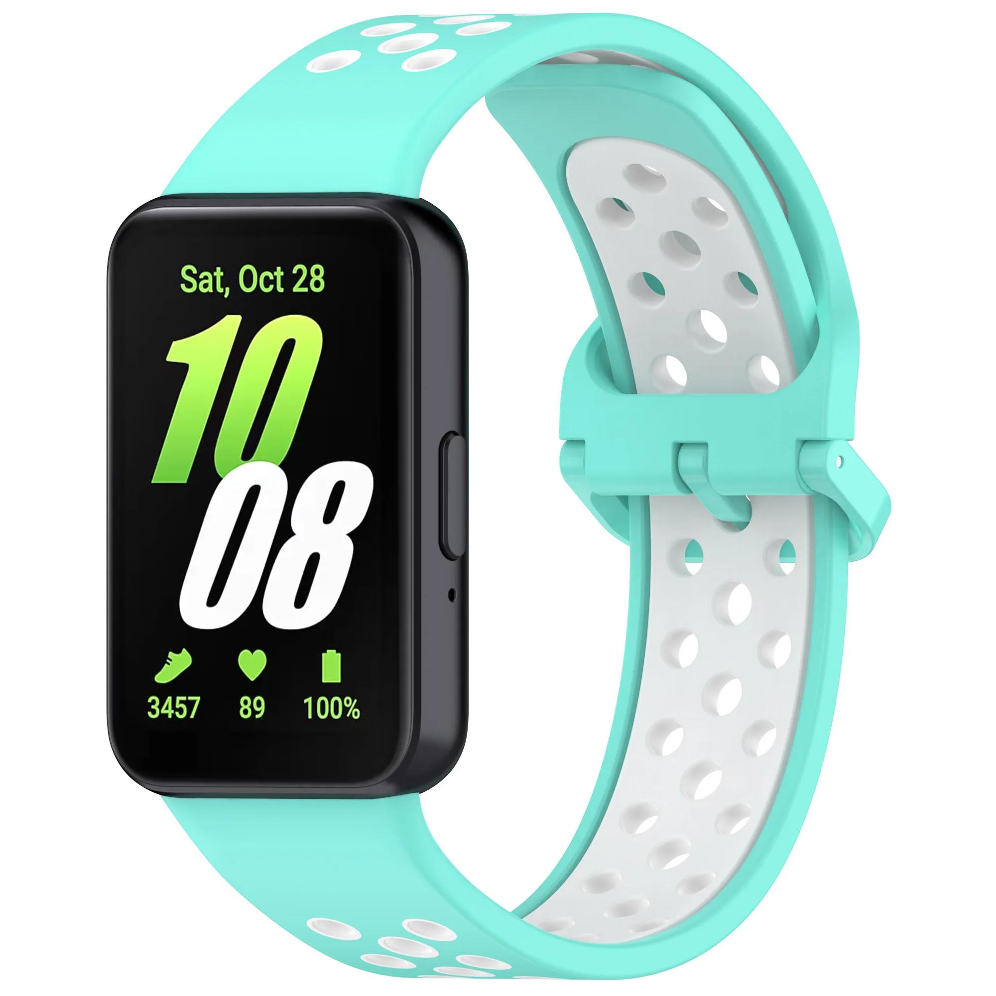 

Силиконовый ремешок для Samsung Galaxy Fit 3 Браслет Спортивный Браслет Ремешок для часов Correa Для Samsung Galaxy Fit 3 Ремень Сменный Браслет Samsung Galaxy Fit 3
