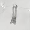 Beads Tassel Ear Clip Long Chain Ear Buckle Personality No Piercing Earrings  Gift