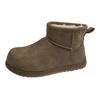 thick-soled snow boots women's new winter versatile velvet thickened warm cotton shoes big head bread short boots