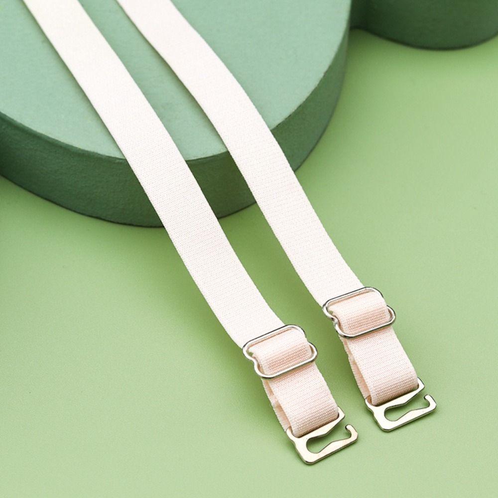 Double-Shoulder Stainless Steel Bra Straps Adjustable Underwear Shoulder Strap  Women